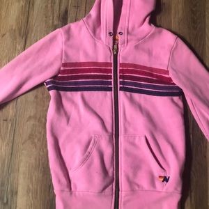 Aviator nation zip sweatshirt